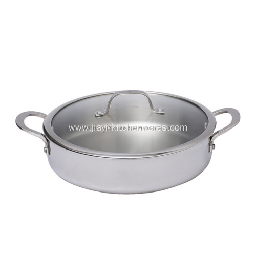 Different Size Ceramic Frypan /Stainless Steel Cookware